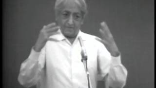 Can consciousness be aware of its whole content  J Krishnamurti [upl. by Yrem]