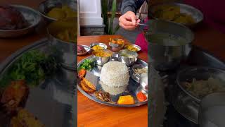 Nepali Thakali Khana Set 😍 Nepal Food  Nepali Food  Food In Nepal  Nepali Food Vlogs 🔥 [upl. by Mosby214]