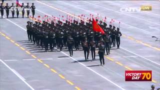 1000 foreign troops participate in Chinas military parade [upl. by Gomer]