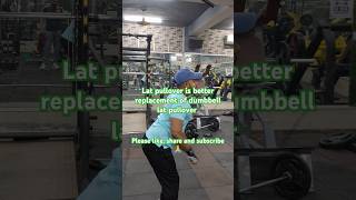 Lat pullover with cable machine gym backworkout latpulldown ssharmavlogs18 [upl. by Glyn124]