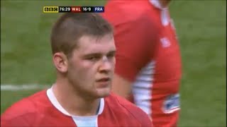 Dan Lydiate immense performance vs France 2012 [upl. by Yroc]