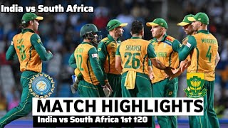 India vs South Africa 1st T20 2023 Highlights  IND vs SA 2023  IND vs SA 1st T20 Highlights 2023 [upl. by Skutchan]