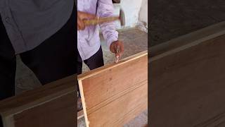 Plywood door making short videodiy diywoodworkingtips [upl. by Krishnah503]