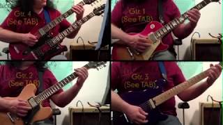 Led Zeppelin  Achilles Last Stand Guitar Cover [upl. by Clapper]