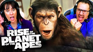 RISE OF THE PLANET OF THE APES 2011 MOVIE REACTION First Time Watching Full Movie Review [upl. by Prospero]