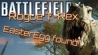 Gefunden TRex Easter Egg Rogue Transmission Battlefield 4 Dinosaur found Tutorial [upl. by Meirrak555]