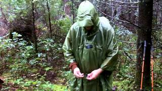 Exped BivyPoncho UL  Part 1 Rain Poncho Mode [upl. by Cleave766]