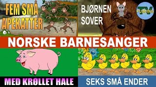 Bjørnen sover  mange andre barnesanger [upl. by Atteram369]