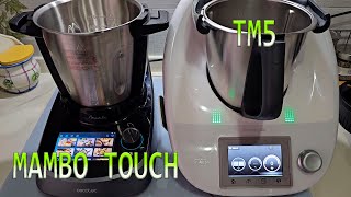 Cecotec MAMBO TOUCH VS THERMOMIX TM5 ¿Cuáles son las diferencias [upl. by Reiners]