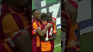 Didier Drogbadan Klas Topuk Golü 🔥🔥 shorts galatasaray [upl. by Alyahs555]