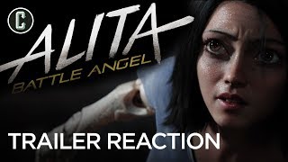 Alita Battle Angel Trailer Reaction amp Review [upl. by Pokorny]