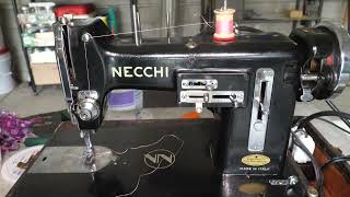 Necchi BU Threading [upl. by Johppah400]