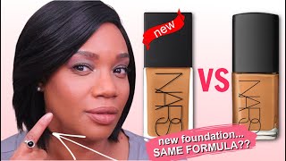 NARS vs NARS  new Light Reflecting Foundation vs Sheer Glow SHADE CARACAS [upl. by Niatsirhc]