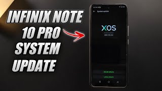 Infinix Note 10 Pro  System Update  New Version XOS V1000 [upl. by Salazar335]