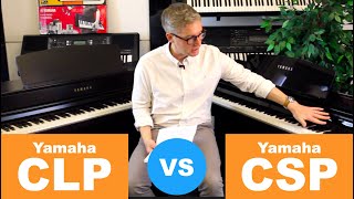 Yamaha CLP vs CSP What are the differences  Which piano should I buy [upl. by Aketahs]