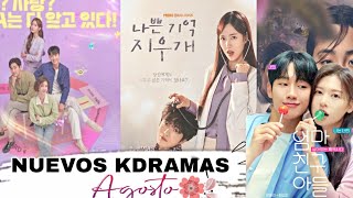 Estrenos Doramas AGOSTO 2024 💗🧚‍♀️ Doramasyessi [upl. by Araek954]