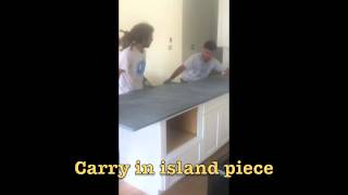 Installing Soapstone Countertops  Garden State Soapstone [upl. by Kristo226]