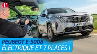 Essai PEUGEOT 5008 2024 Notre avis sur le SUV 7 places en finition GT [upl. by Patman]