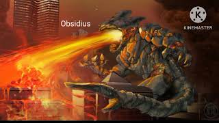 Obsidius sounds kaiju [upl. by Ylnevaeh]