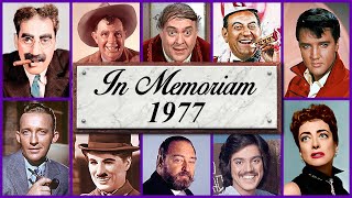 In Memoriam 1977 Famous Faces We Lost in 1977 [upl. by Stanzel49]