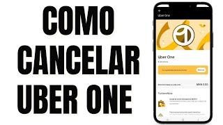 COMO CANCELAR ASSINATURA do UBER ONE  PASSO A PASSO [upl. by Yenot7]