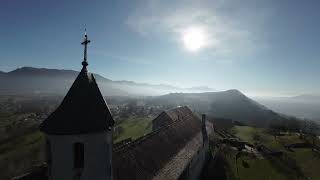 Château dAllinges  Drone FPV Full HD [upl. by Earl]