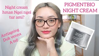 BIODERMA NIGHT CREAM Hmai duk tan  Dr Nancy Lalnunpuii [upl. by Dorwin]