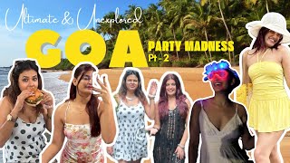 GOA  Day2  Crazy Party  20 Crore Villa  Sunset [upl. by Aramoy665]