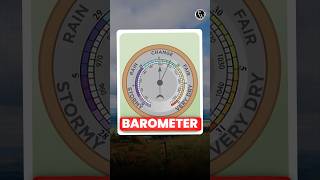 Difference Between Barometer and Anemometer geography shorts uppscwallah [upl. by Euqimod]