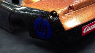 132 scale Carrera digital slot car NASCAR body repaint [upl. by Eurd6]