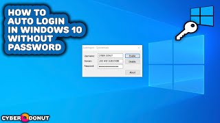 How to Disable Windows 10 Login Password and Lock Screen [upl. by Angelis]