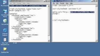 XML Tutorial 56 Creating An XSLT Stylesheet [upl. by Ridinger577]