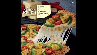 All New Dominos with Softer Crust Tastier Sauce More Cheese amp Toppings  Dominos India [upl. by Allenaj199]