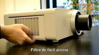 Proyector profesional de 6000 lumens Panasonic PTE ProyectoresOK [upl. by Brander]