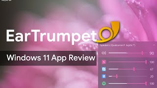 EarTrumpet Windows 11 App Review [upl. by Nnaylrebmik]