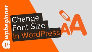 How to Change the Font Size in WordPress 3 Different Options [upl. by Notffilc]