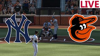 🔴LIVE MLB🔴 New York Yankees vs Baltimore Orioles July 14MLB THE SHOW 2024 [upl. by Tsuda]