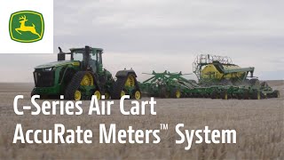 CSeries Air Cart AccuRate Meters™ System  John Deere Seeding Solutions [upl. by Reema]