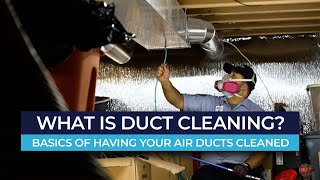 What is Duct Cleaning Basics of Having your Air Ducts Cleaned [upl. by Ddarb]