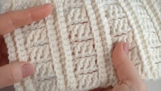 How to Crochet Super Stitch PatternCrochet Stitches GuideUnique Crochet Stitches [upl. by Ferne666]