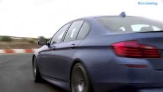 2014 NEW BMW M5 Competition Package  Track TEST [upl. by Ehtnax719]