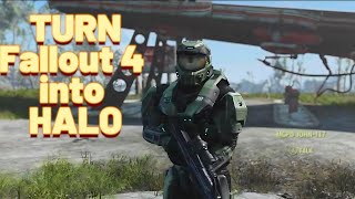 Halo in the Commonwealth Fallout 4 Halo Mods Load Order Guide Xbox Series X [upl. by Othilia]