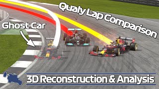 Verstappen and Hamilton 3D Crash Animation  Formula 1 British Grand Prix 2021 [upl. by Hadik]