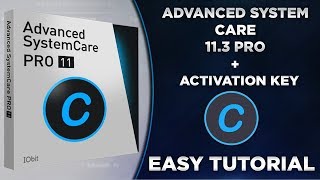 Advanced System Care 113 PRO  Activation Key 2018 Best Speed Booster [upl. by Luttrell]