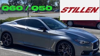 Infiniti Q60  Q50 Stillen Catback Exhaust Review [upl. by Brahear]