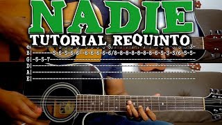 Tutorial  Nadie  Ariel Camacho  Requinto  TABS [upl. by Llecrad]