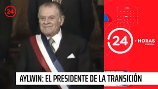 Patricio Aylwin Azócar Presidente de la transición  24 Horas TVN Chile [upl. by Latihs482]