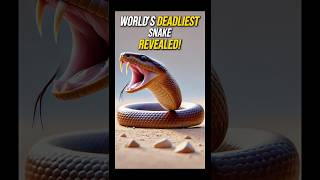 The Most Dangerous Snake in the World Deadliest Venom Unleashed [upl. by Eeclehc737]