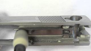 GUNSMITHING THE SampW 3RD GENERATION PISTOL VIDEO 3 OF 4 [upl. by Eileen181]