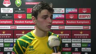 Matteo Waem na ADO Den Haag  MVV Maastricht 23022024 [upl. by Jary98]